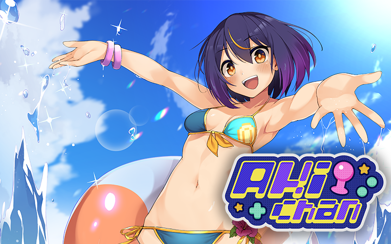 Aki-chan at the beach